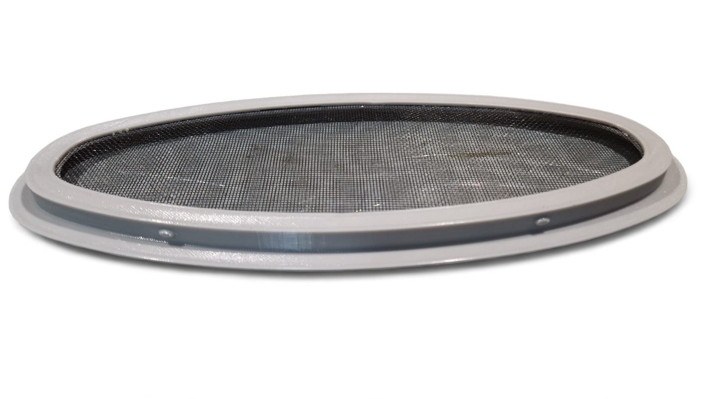 Zanzariere oblò SBM ellittiche 115x290 mm, Sessa oyster 25, 912A.Z / 912A